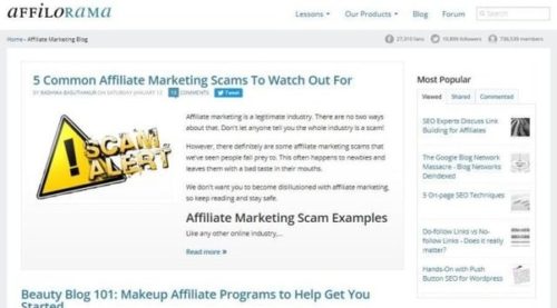 affiliate marketing for bloggers