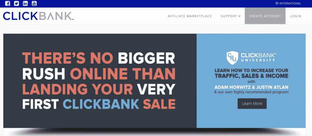 Clickbank affiliate program