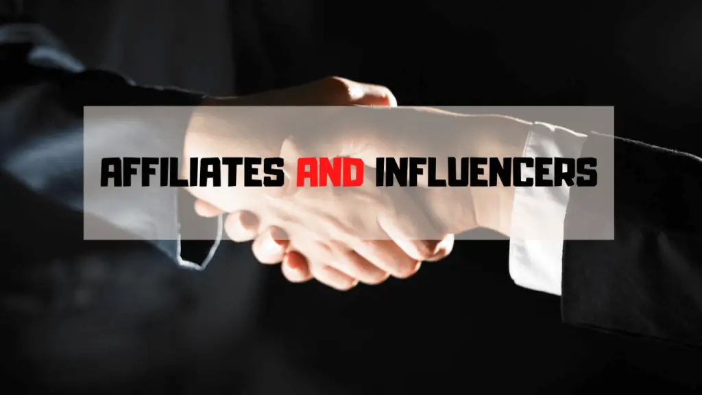 is affiliate marketing and influencer marketing the same