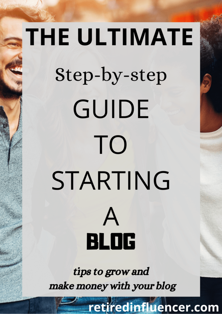 how to start a blog for beginners