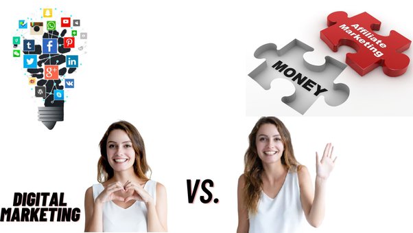 affiliate marketing vs digital marketing